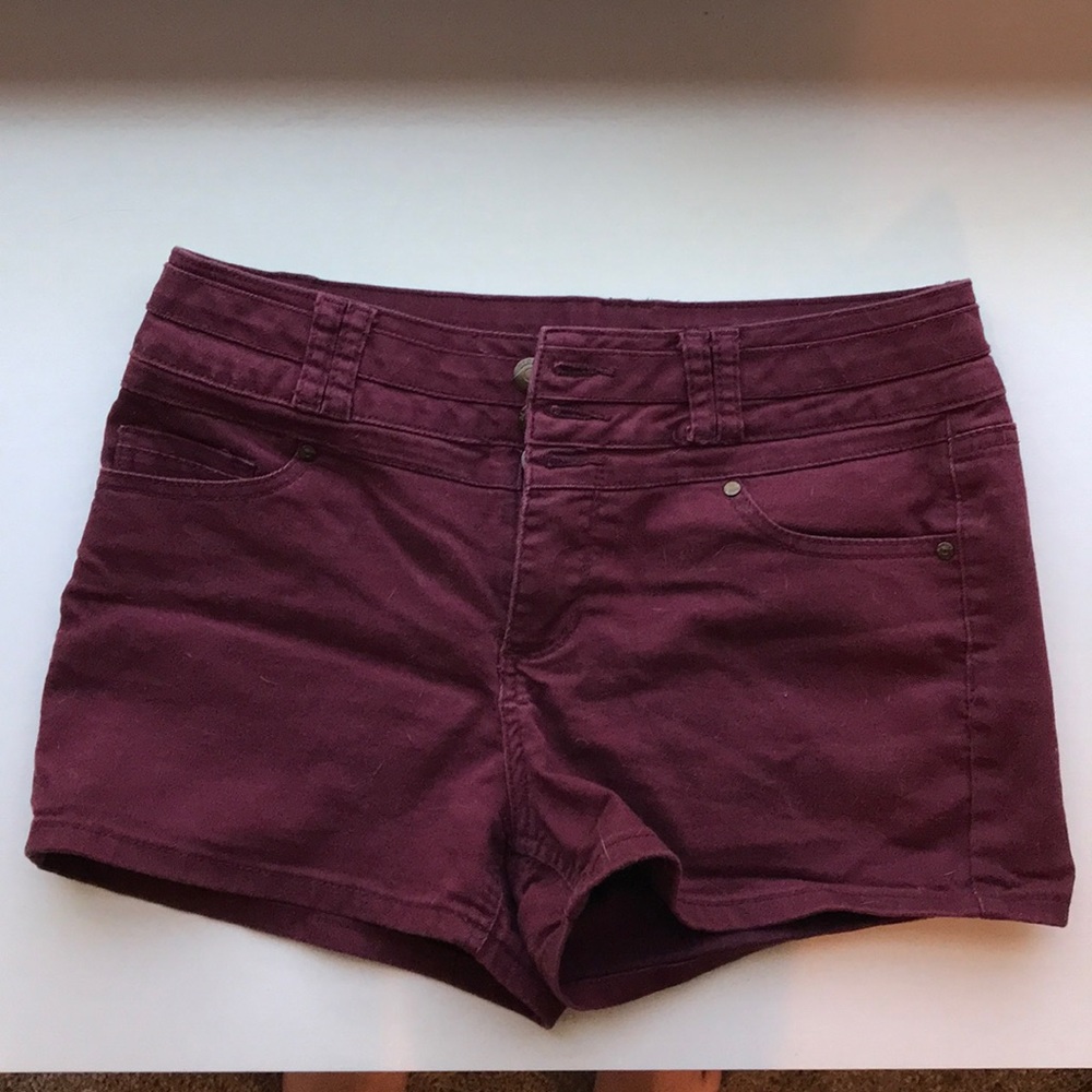 velvet shorts
